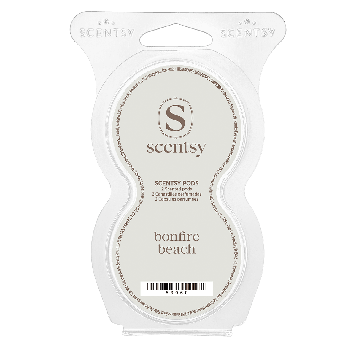 Bonfire Beach Scentsy Pod Twin Pack