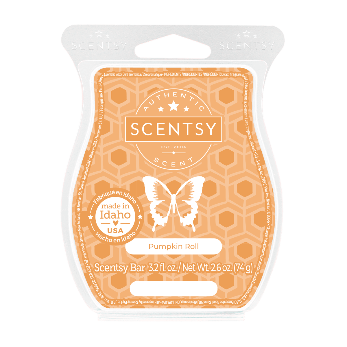 Pumpkin Roll Scentsy Bar