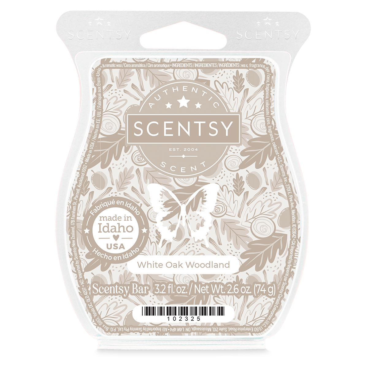White Oak Woodland Scentsy Bar