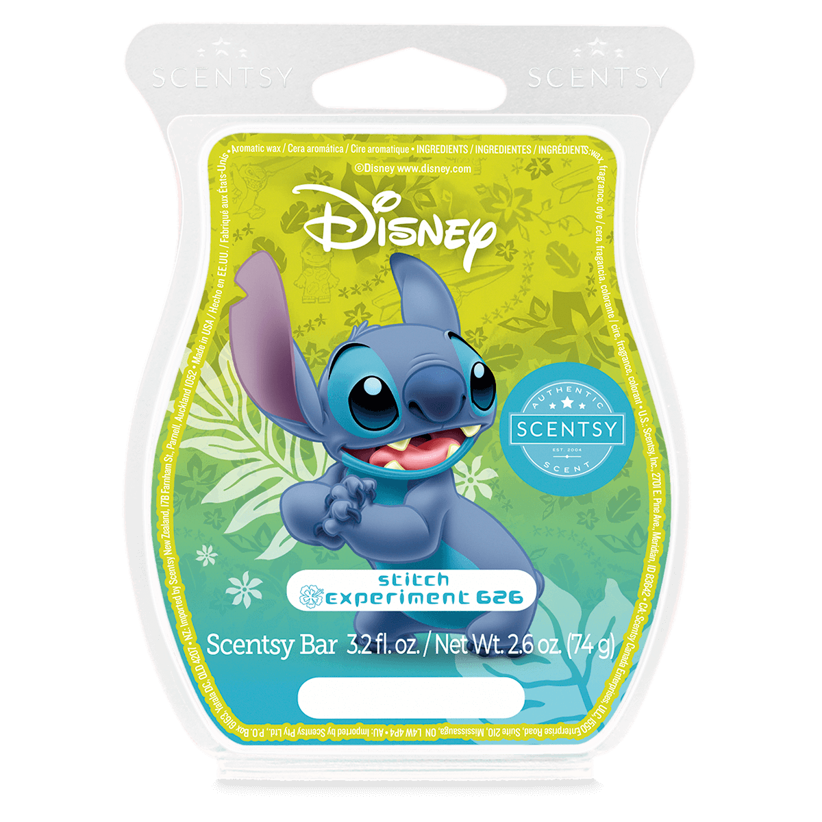 Stitch Experiment 626 Scentsy Bar