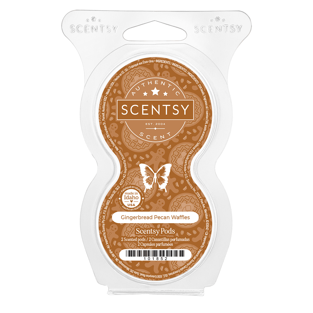 Gingerbread Pecan Waffles Scentsy Pod Twin Pack
