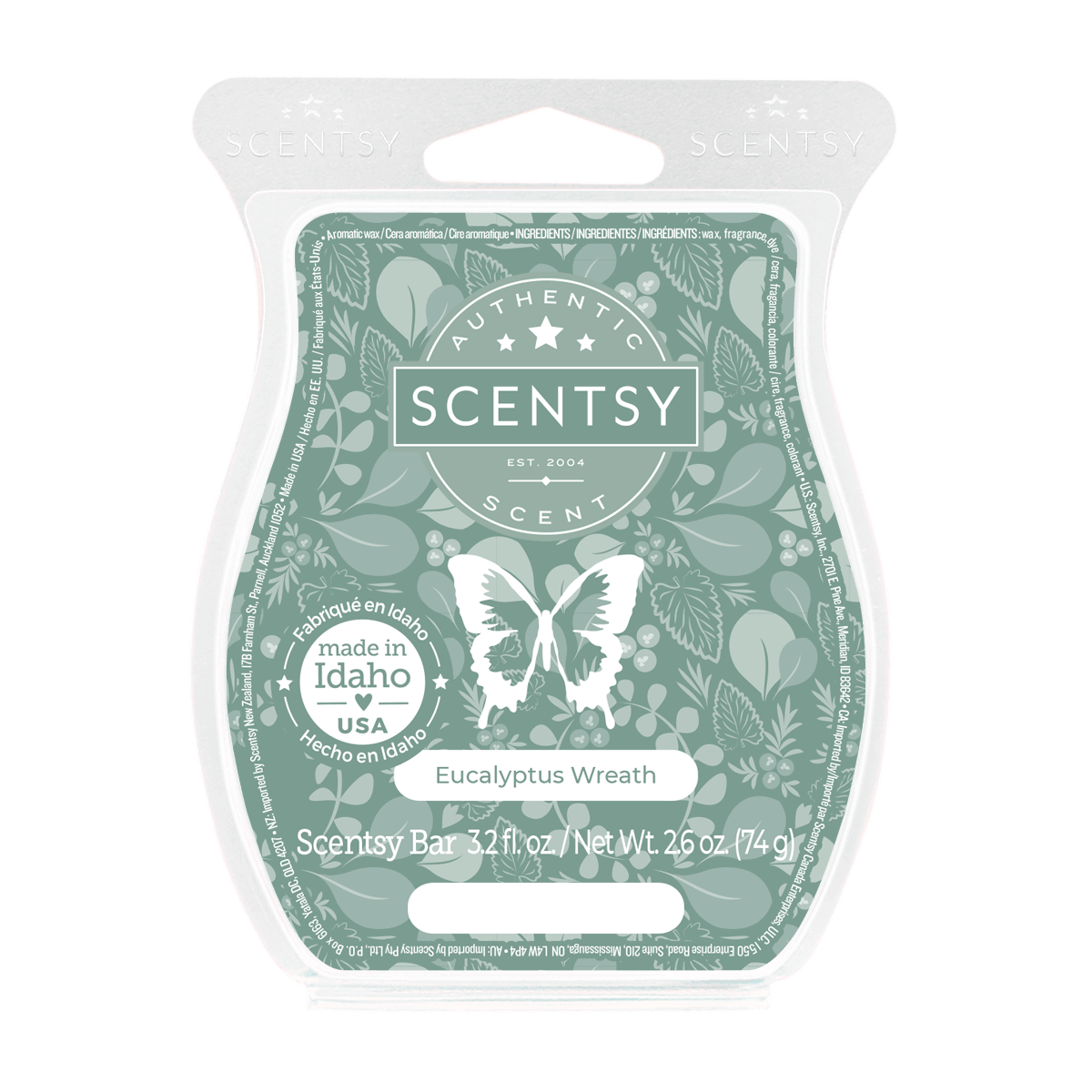 Eucalyptus Wreath Scentsy Bar