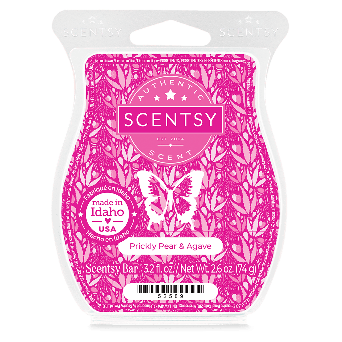 Prickly Pear and Agave Scentsy Bar