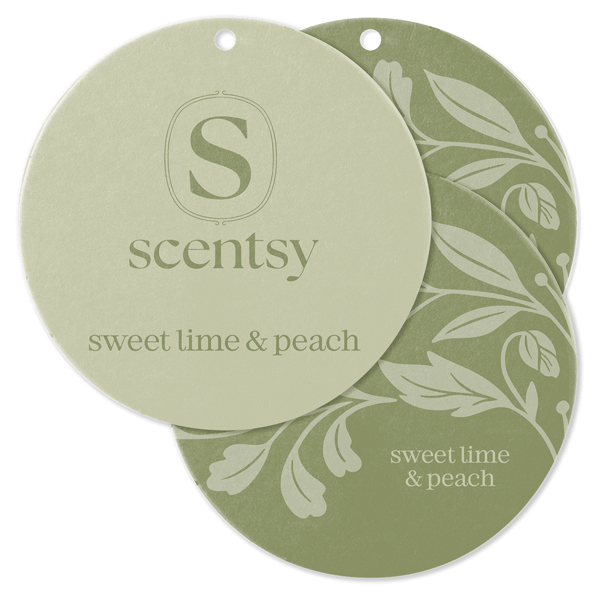 Sweet Lime and Peach Scent Circle