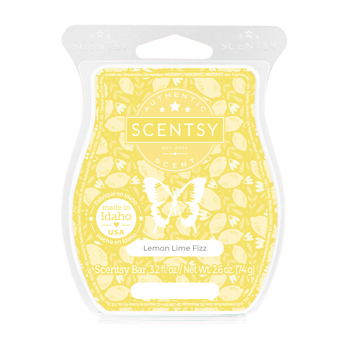 Lemon Lime Fizz Scentsy Bar