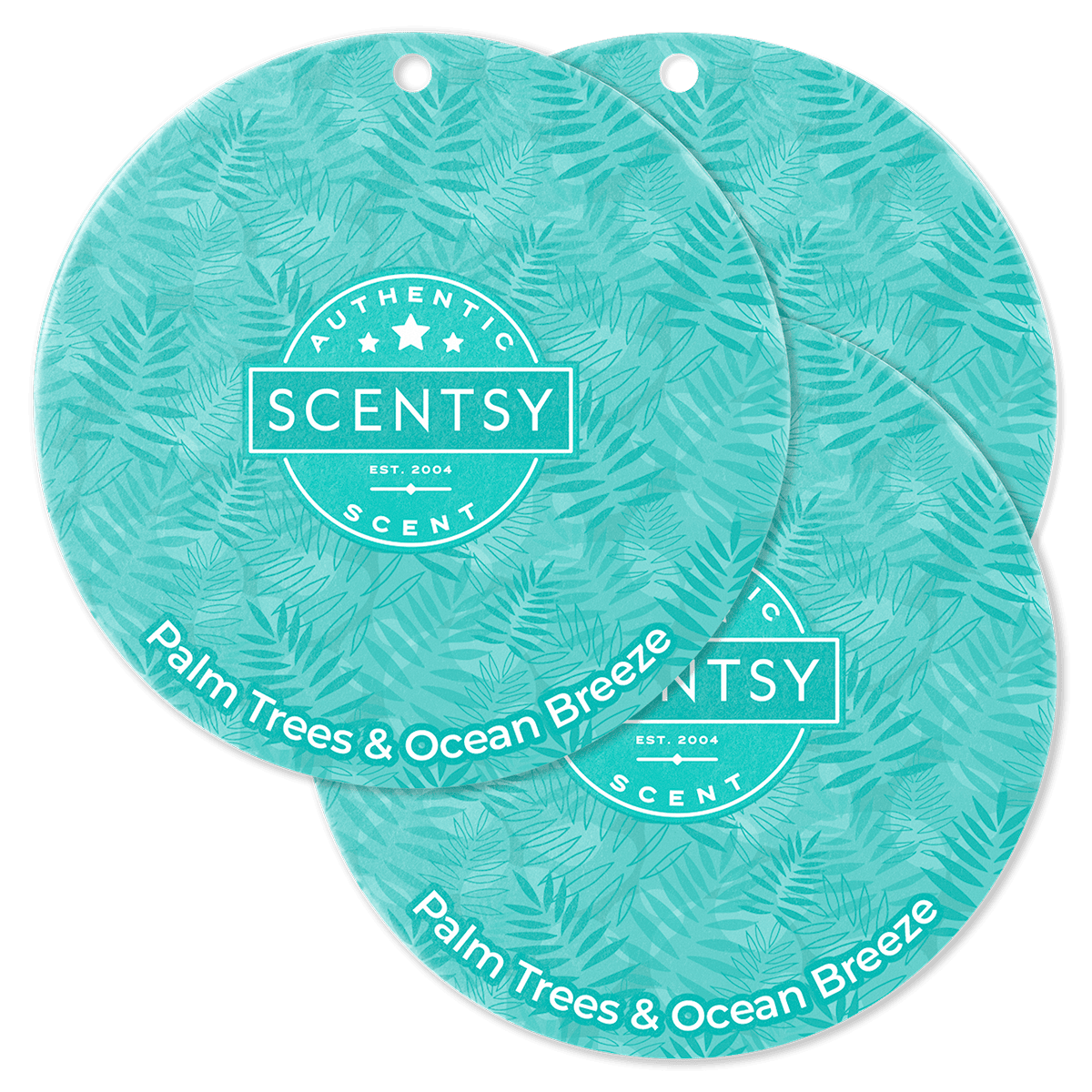 Palm Trees and Ocean Breeze Scent Circle