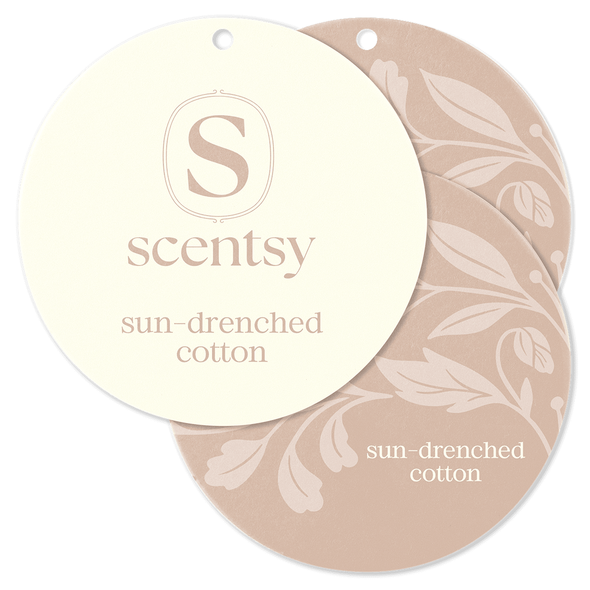 Sun Drenched Cotton Scent Circles