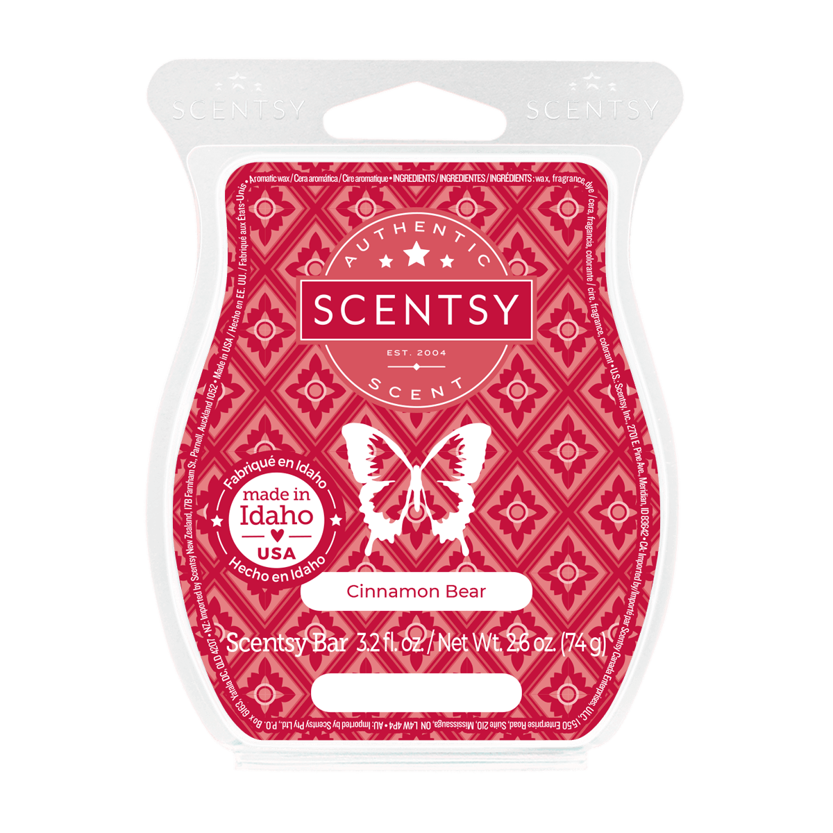 Cinnamon Bear Scentsy Bar