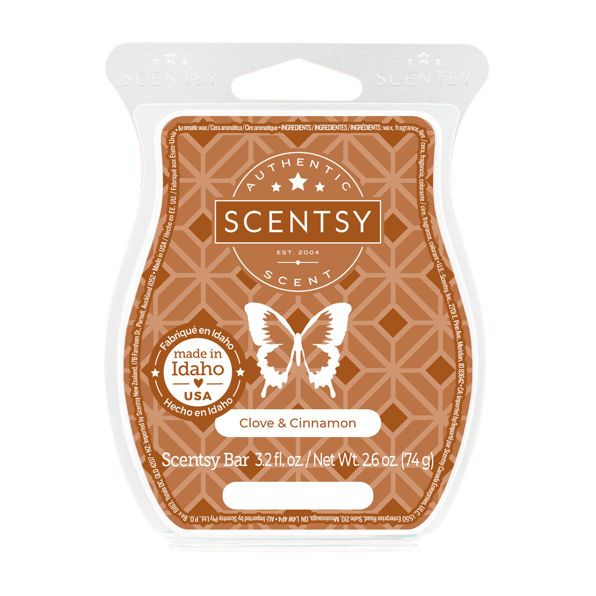 Clove and Cinnamon Scentsy Bar