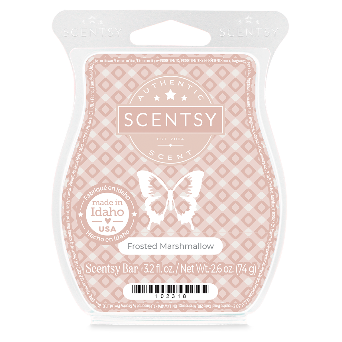 Frosted Marshmallow Scentsy Bar