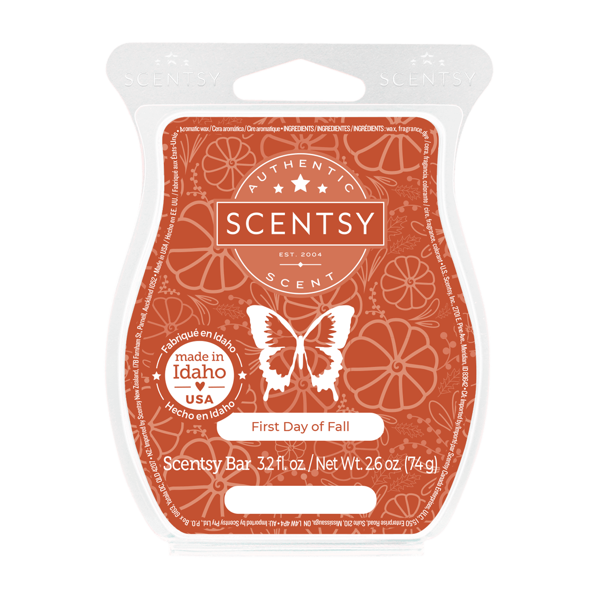 First Day of Fall Scentsy Bar