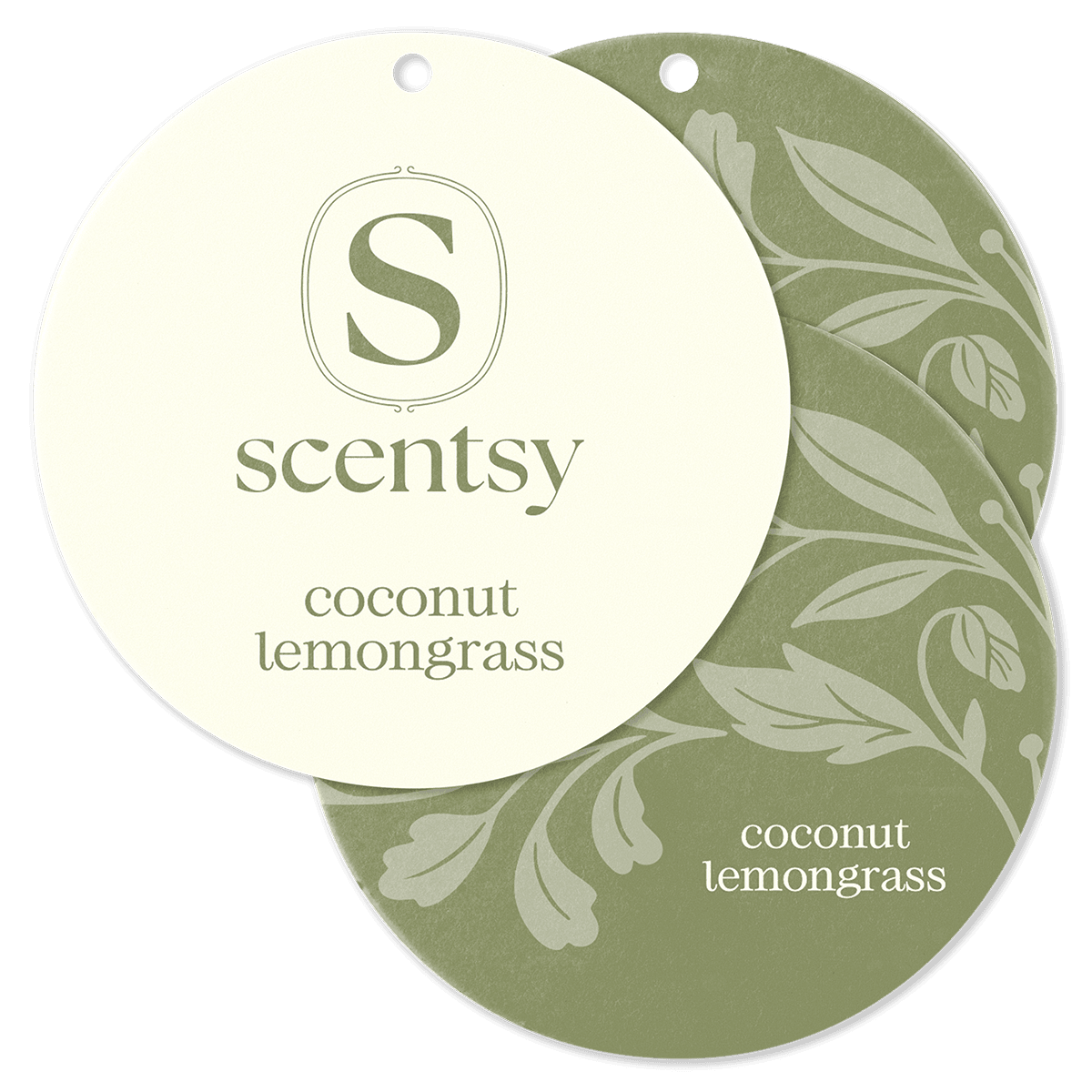 Coconut Lemongrass Scent Circle