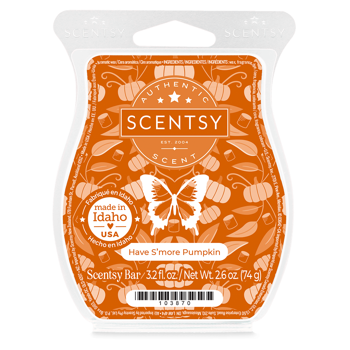 Have Smore Pumpkin Scentsy Bar
