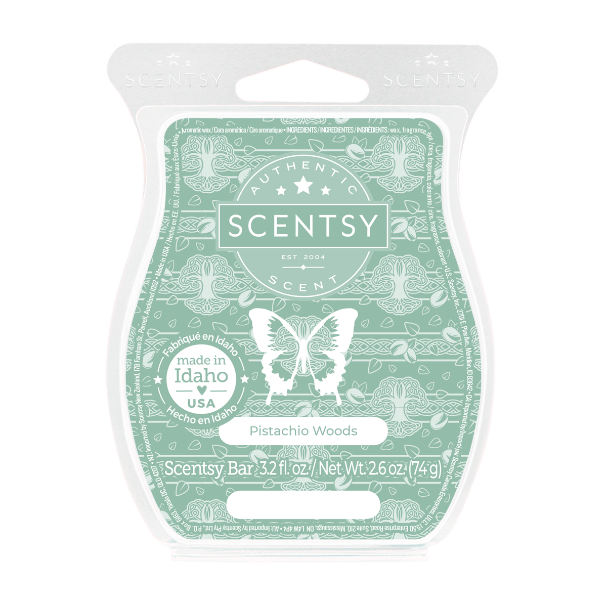 Pistachio Woods Scentsy Bar