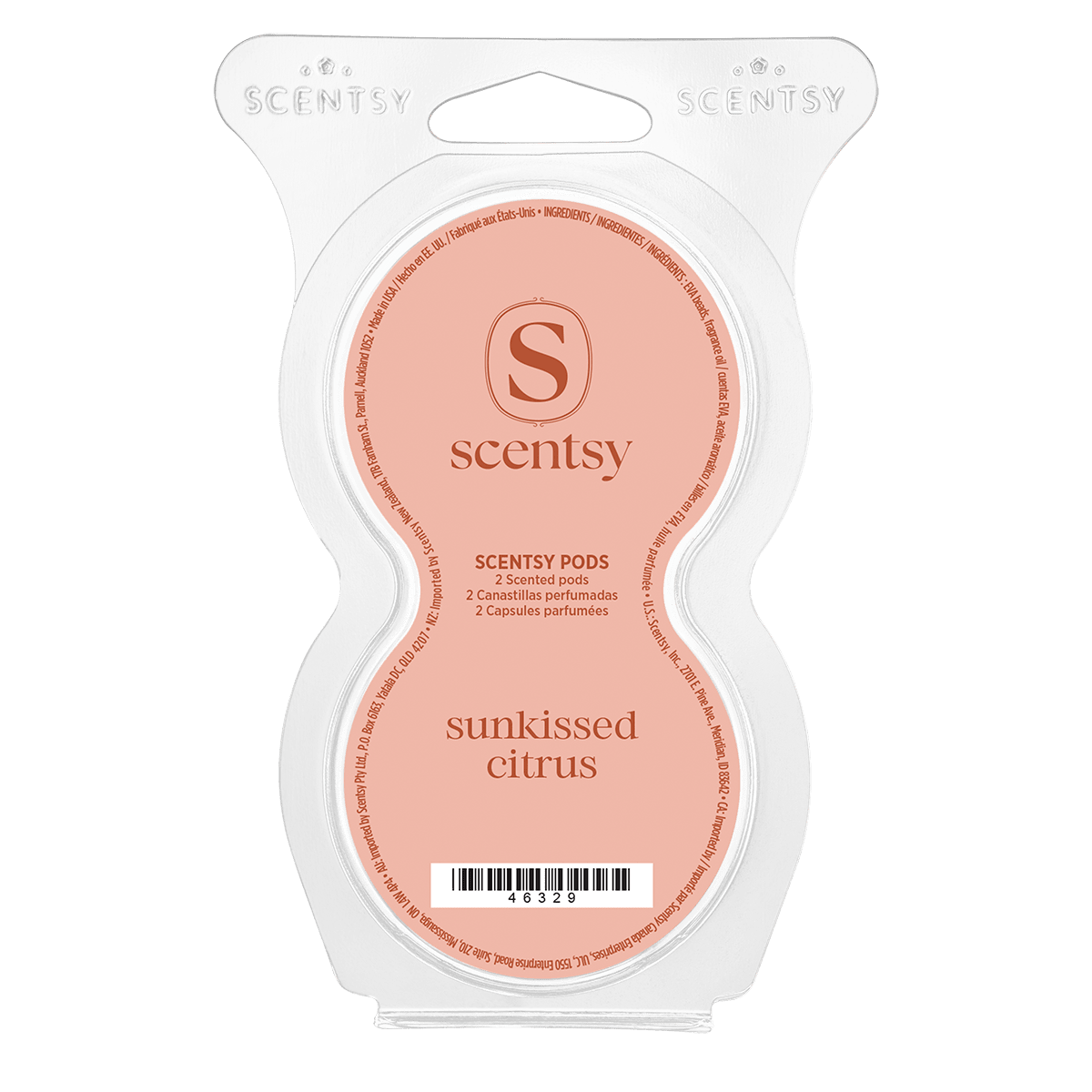 Sunkissed Citrus Scentsy Pod Twin Pack