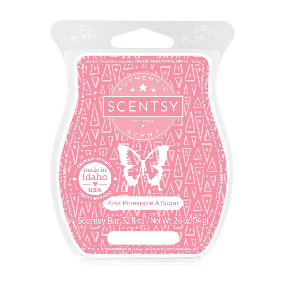 Pink Pineapple and Sugar Scentsy Bar