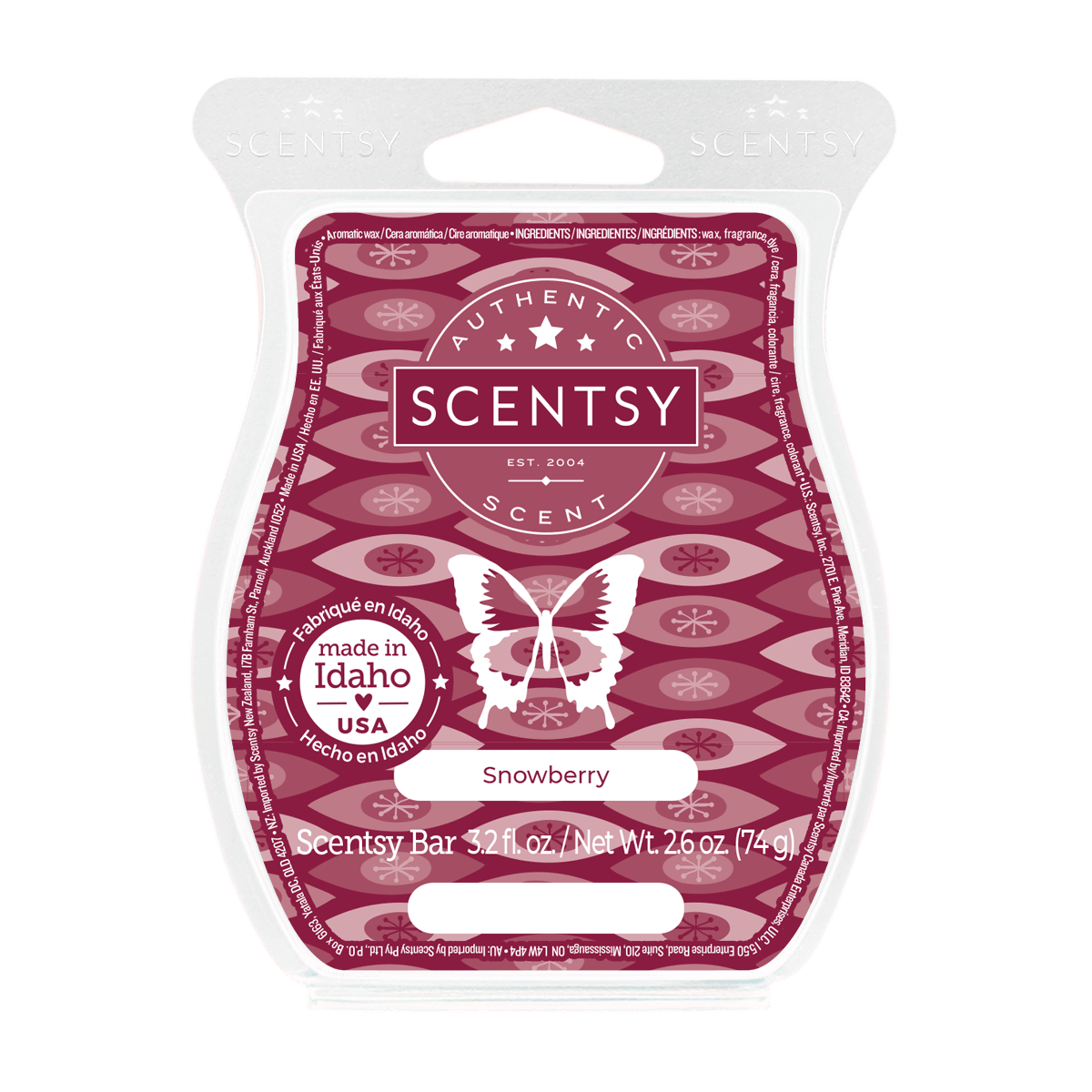 Snowberry Scentsy Bar