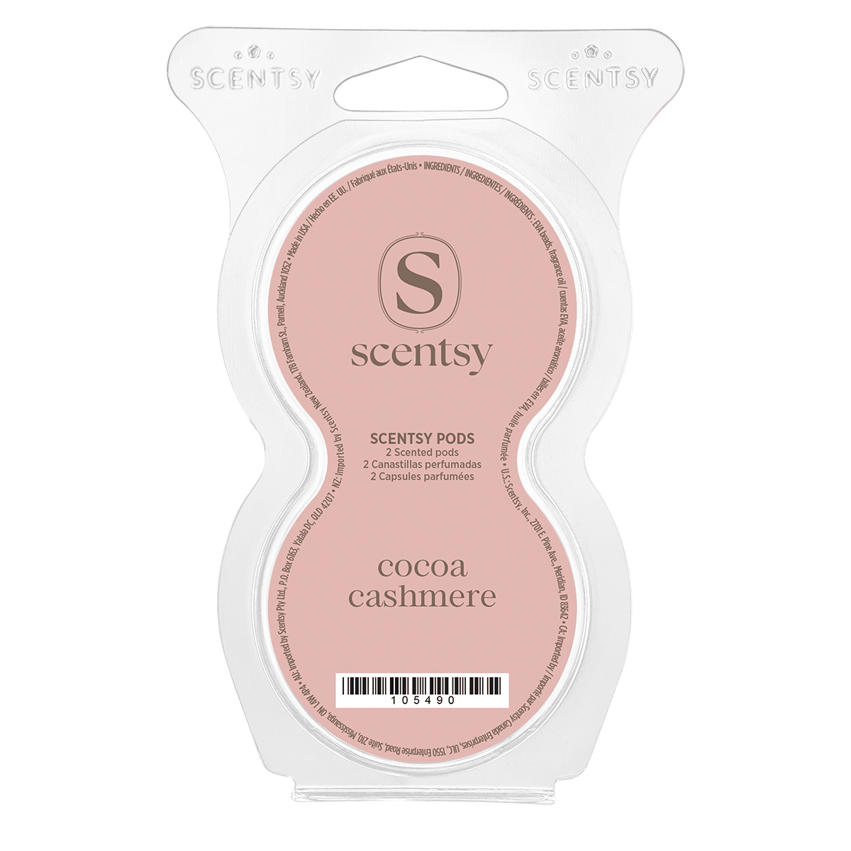 Cocoa Cashmere Scentsy Pod Twin Pack