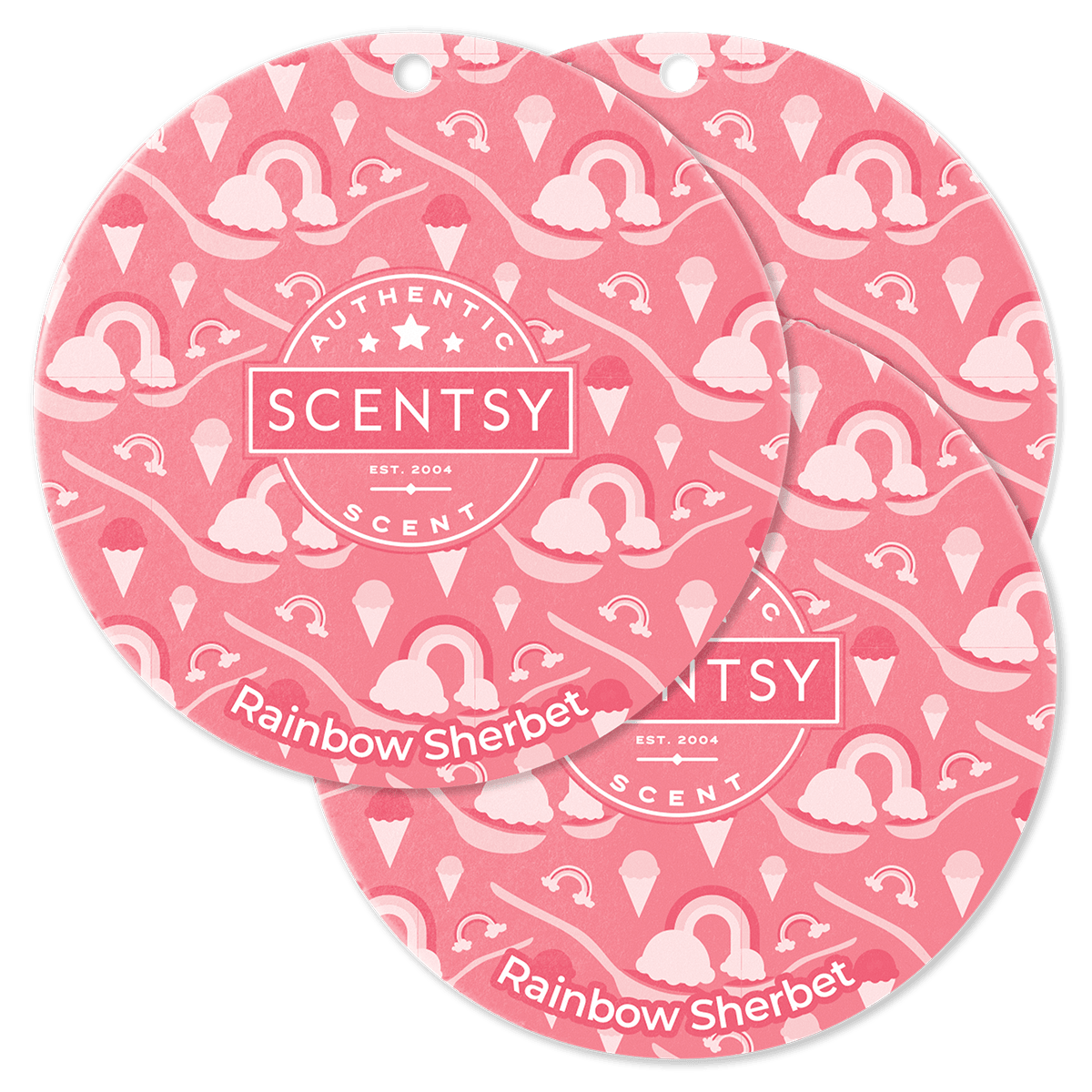 Rainbow Sherbet Scent Circle