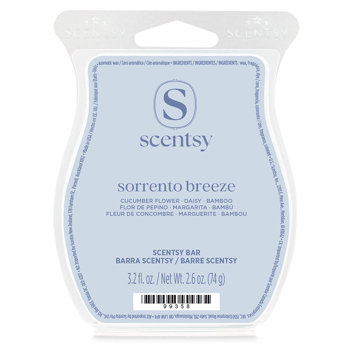 Sorrento Breeze Scentsy Bar