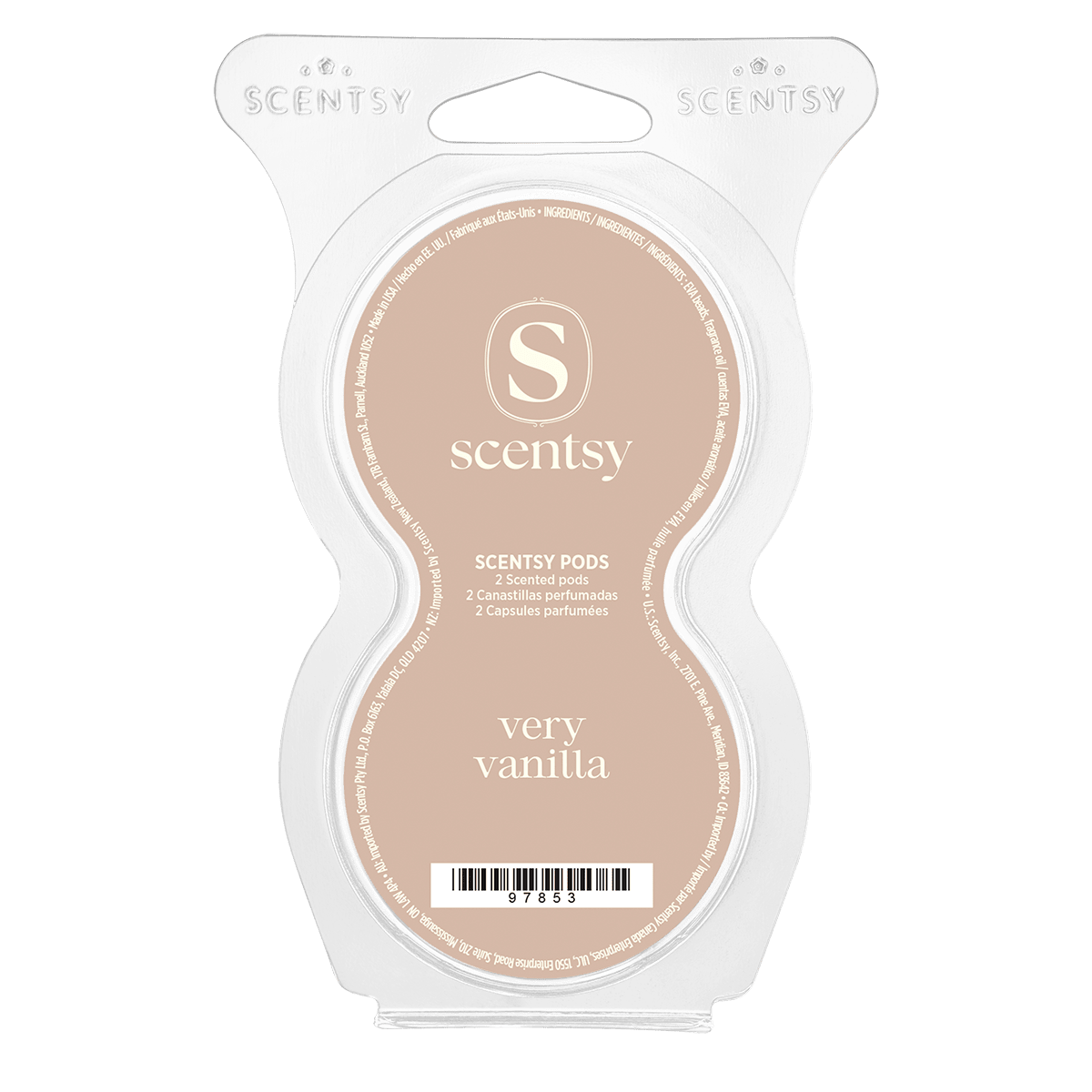 Very Vanilla Scentsy Pod Twin Pack