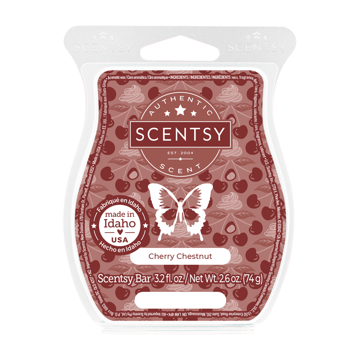 Cherry Chestnut Scentsy Bar