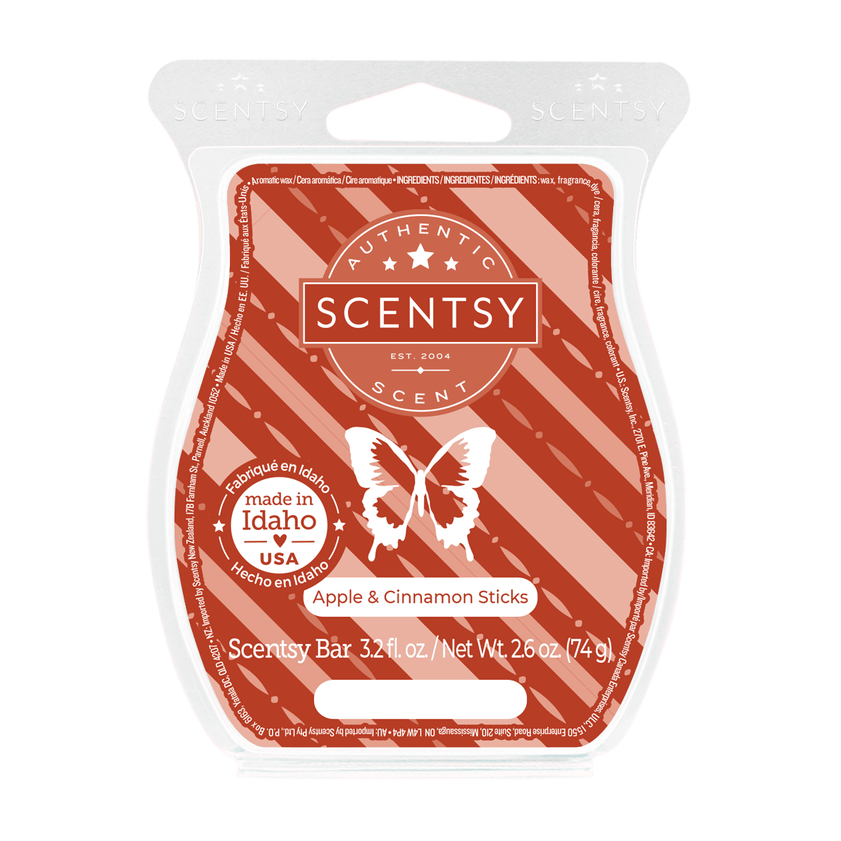 Apple and Cinnamon Sticks Scentsy Bar