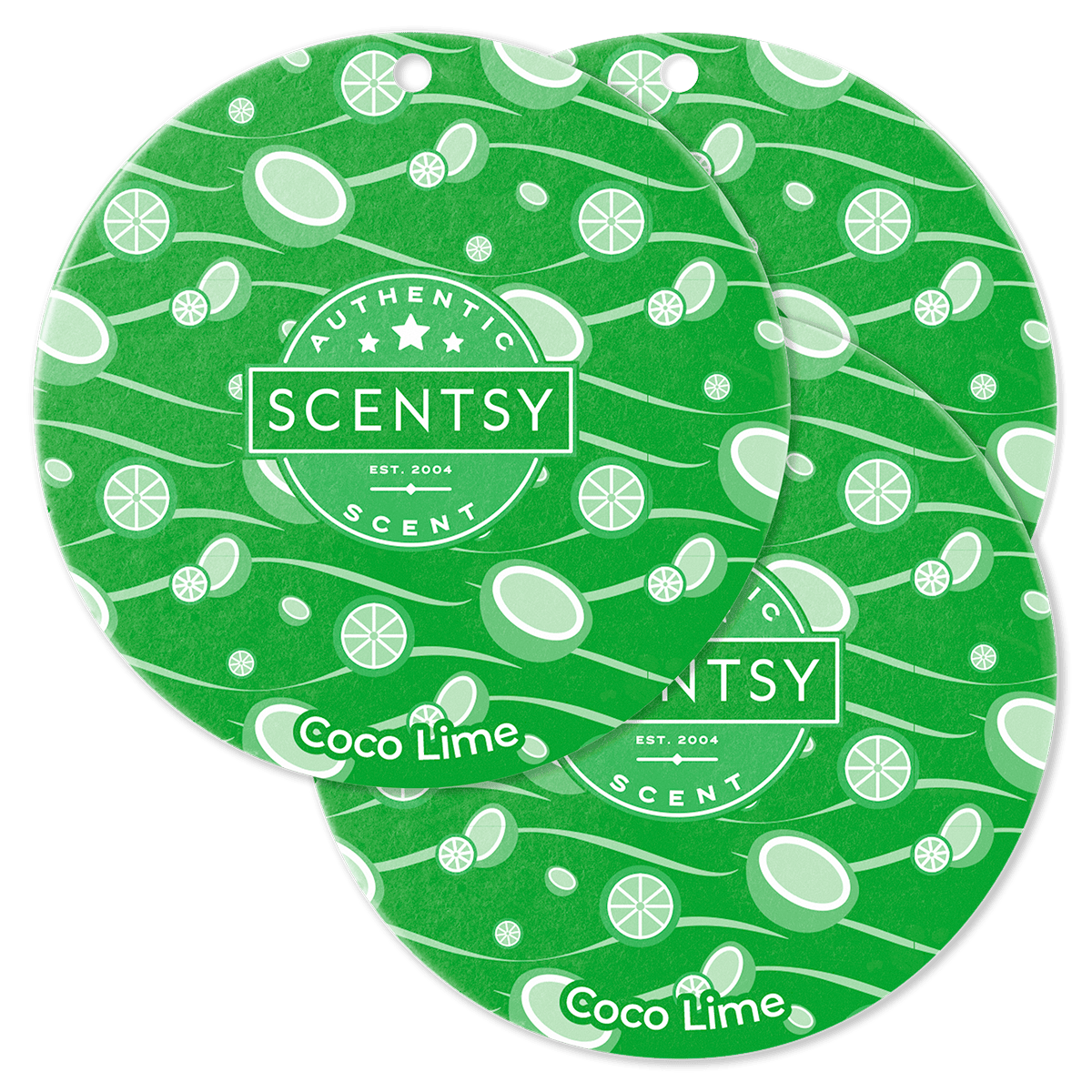 Coco Lime Scent Circle