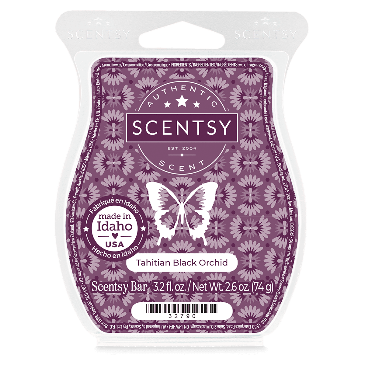 Tahitian Black Orchid Scentsy Bar
