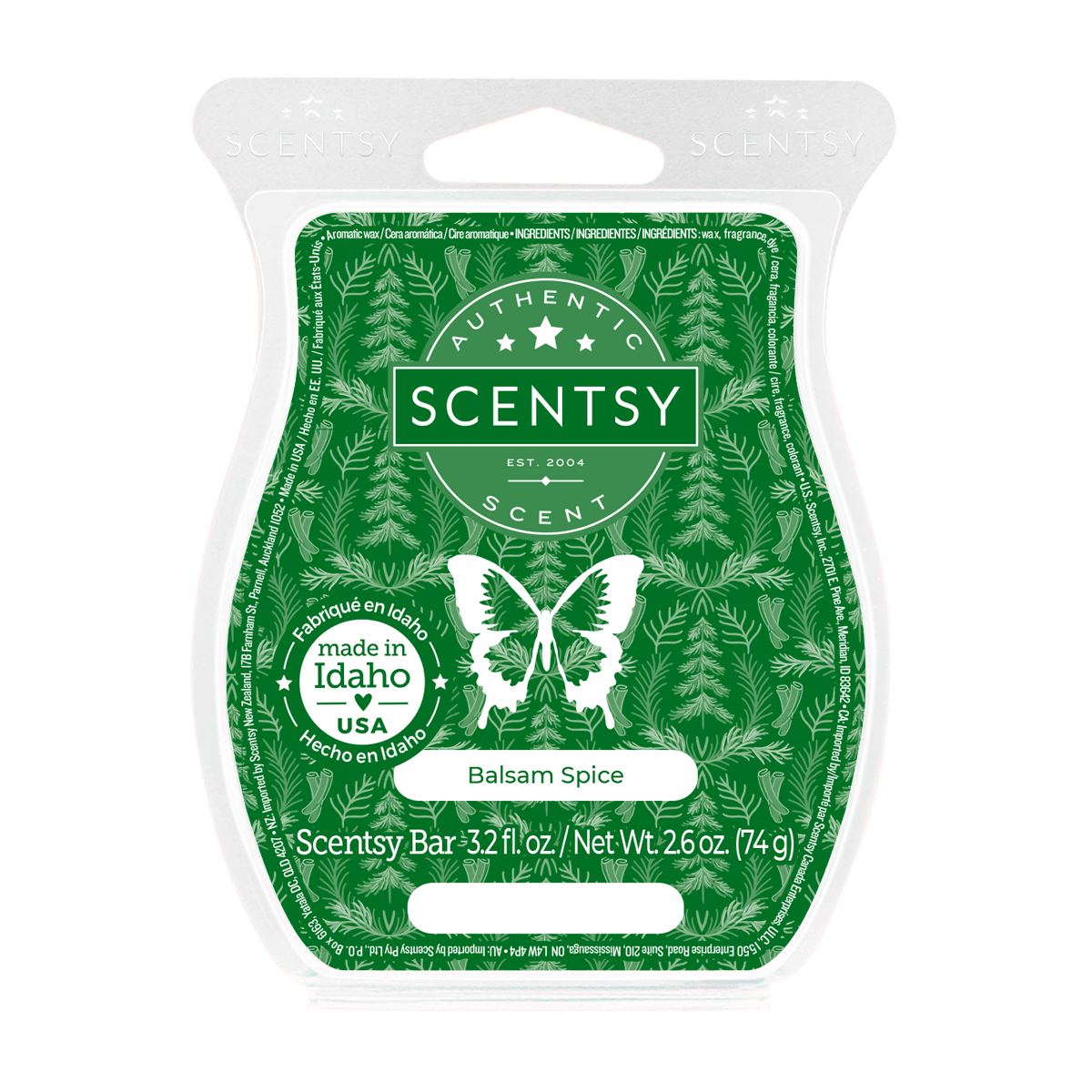 Balsam Spice Scentsy Bar