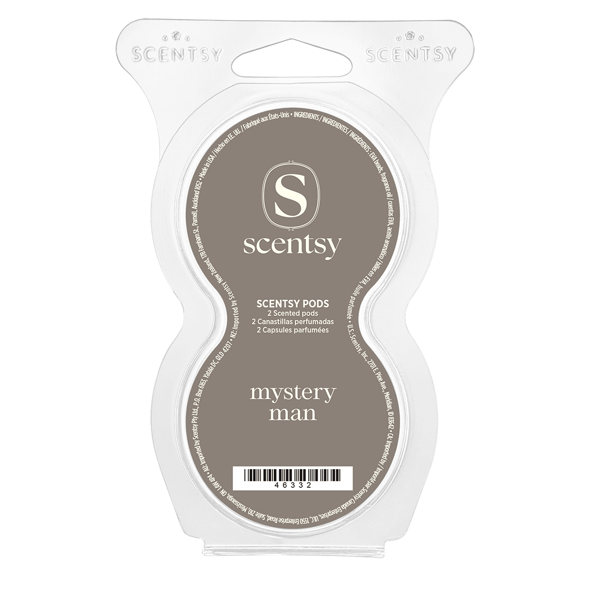Mystery Man Scentsy Pod Twin Pack