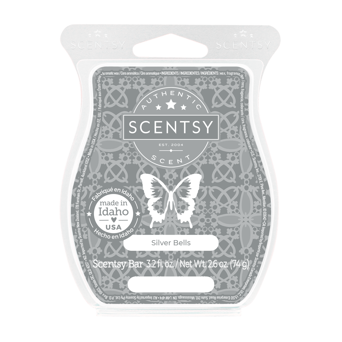 Silver Bells Scentsy Bar