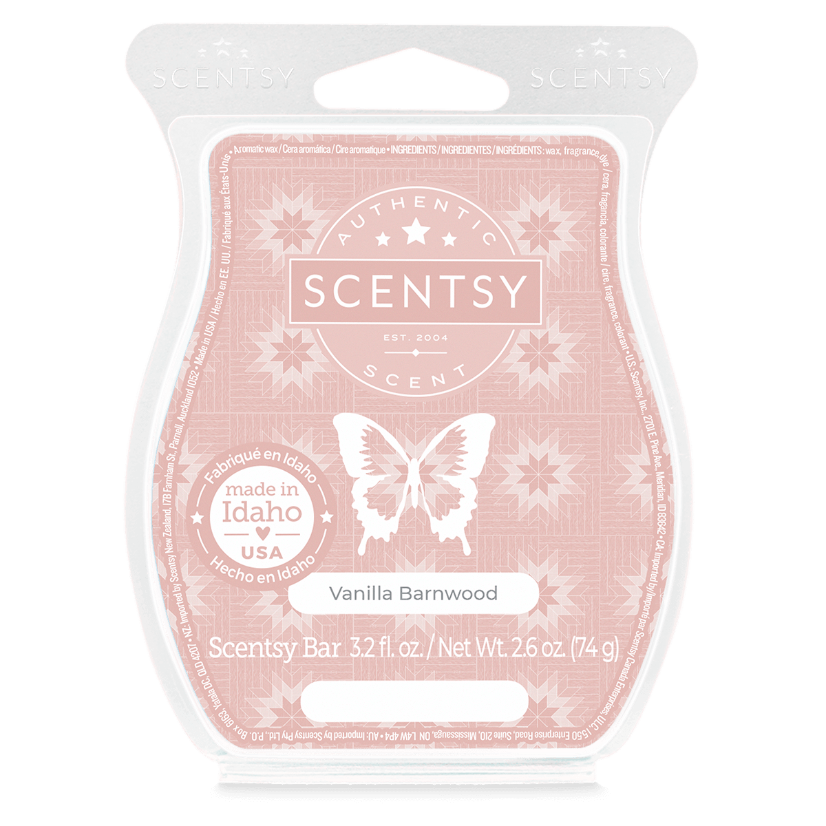 Vanilla Barnwood Scentsy Bar