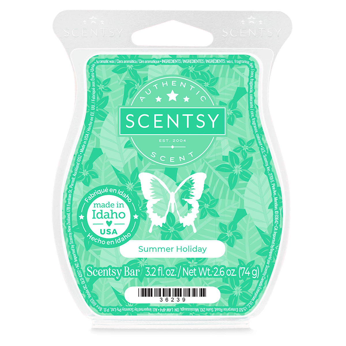 Summer Holiday Scentsy Bar