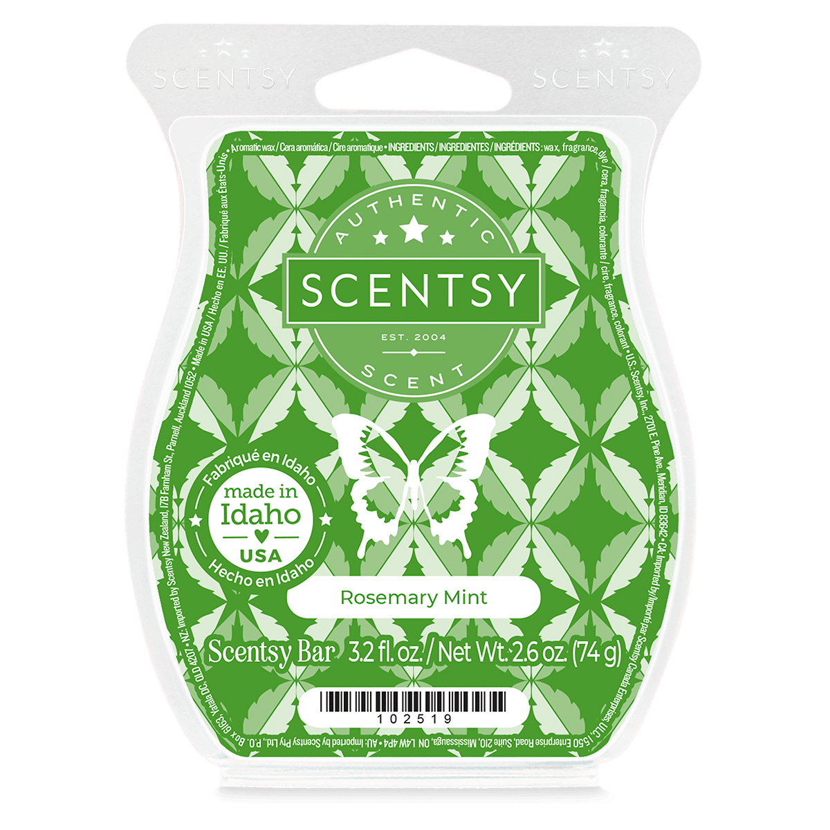 Rosemary Mint Scentsy Bar