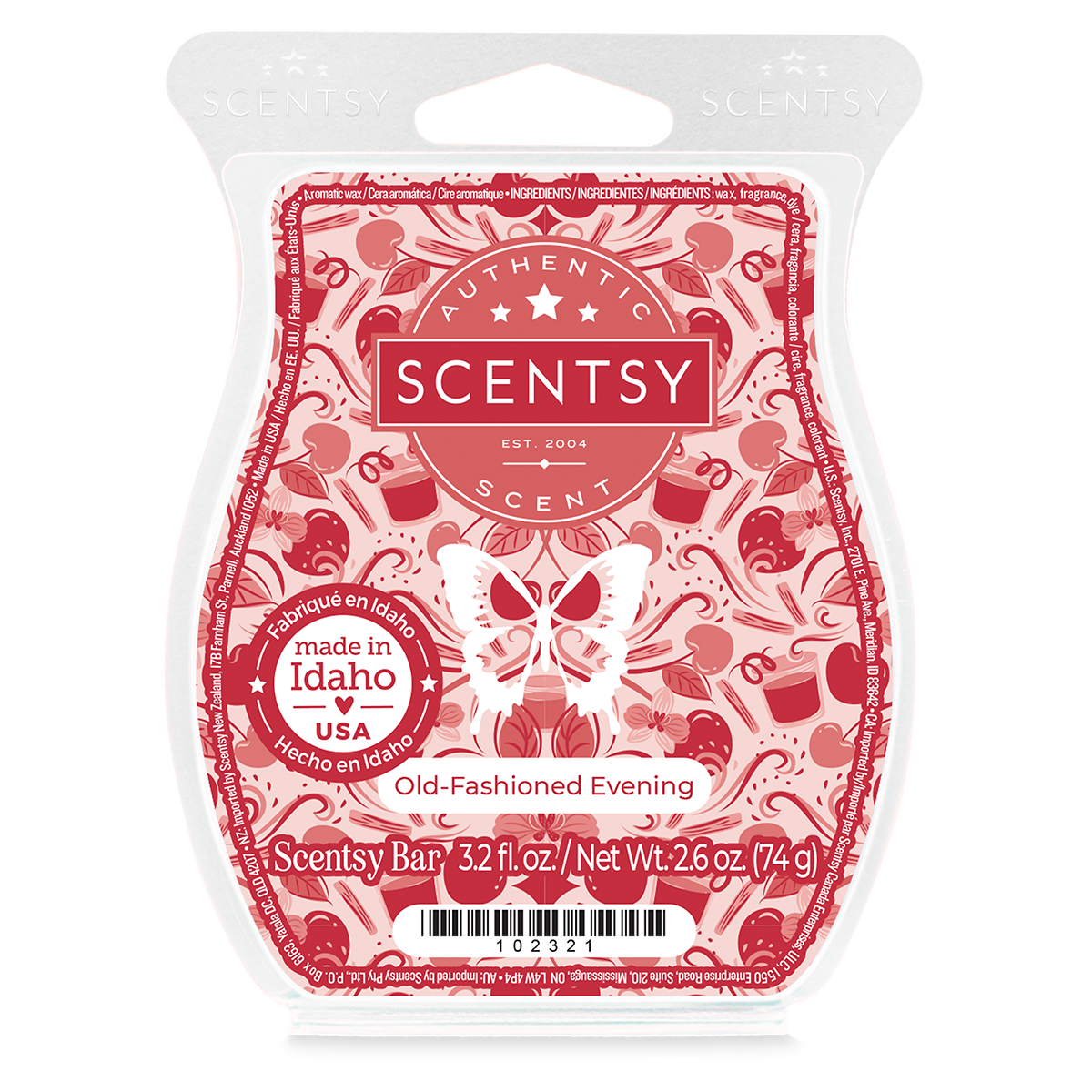 Old-Fashion Evening Scentsy Bar