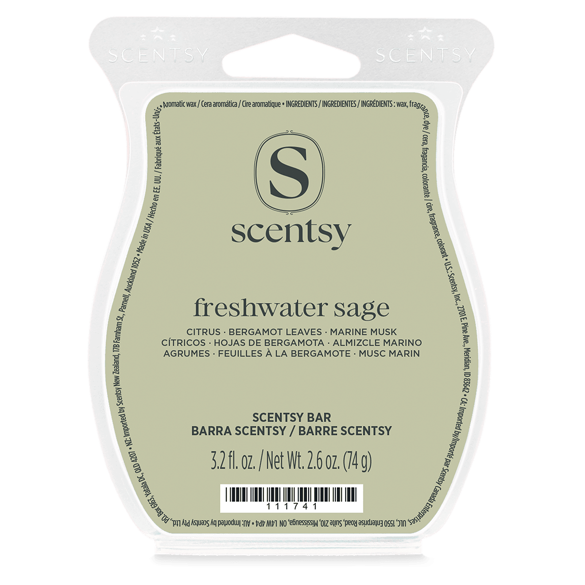 Freshwater Sage Scentsy Bar