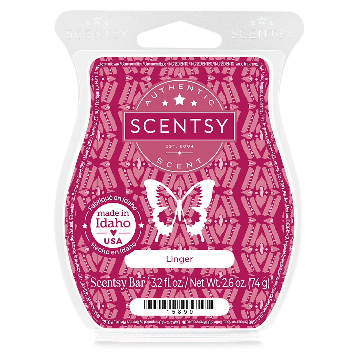 Linger Scentsy Bar