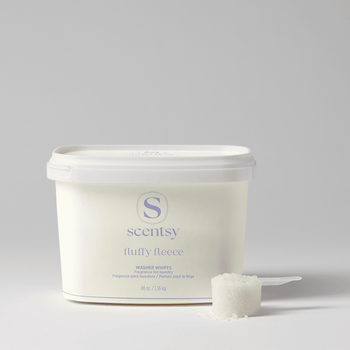 Fluffy Fleece Washer Whiffs Tub