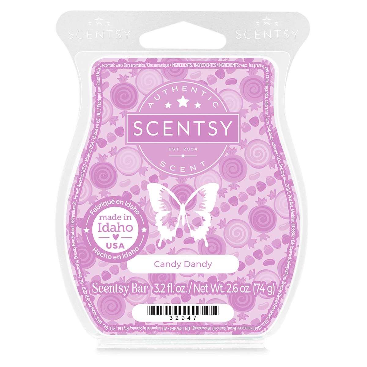 Candy Dandy Scentsy Bar
