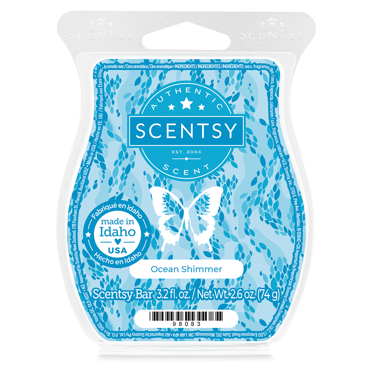 Ocean Shimmer Scentsy Bar