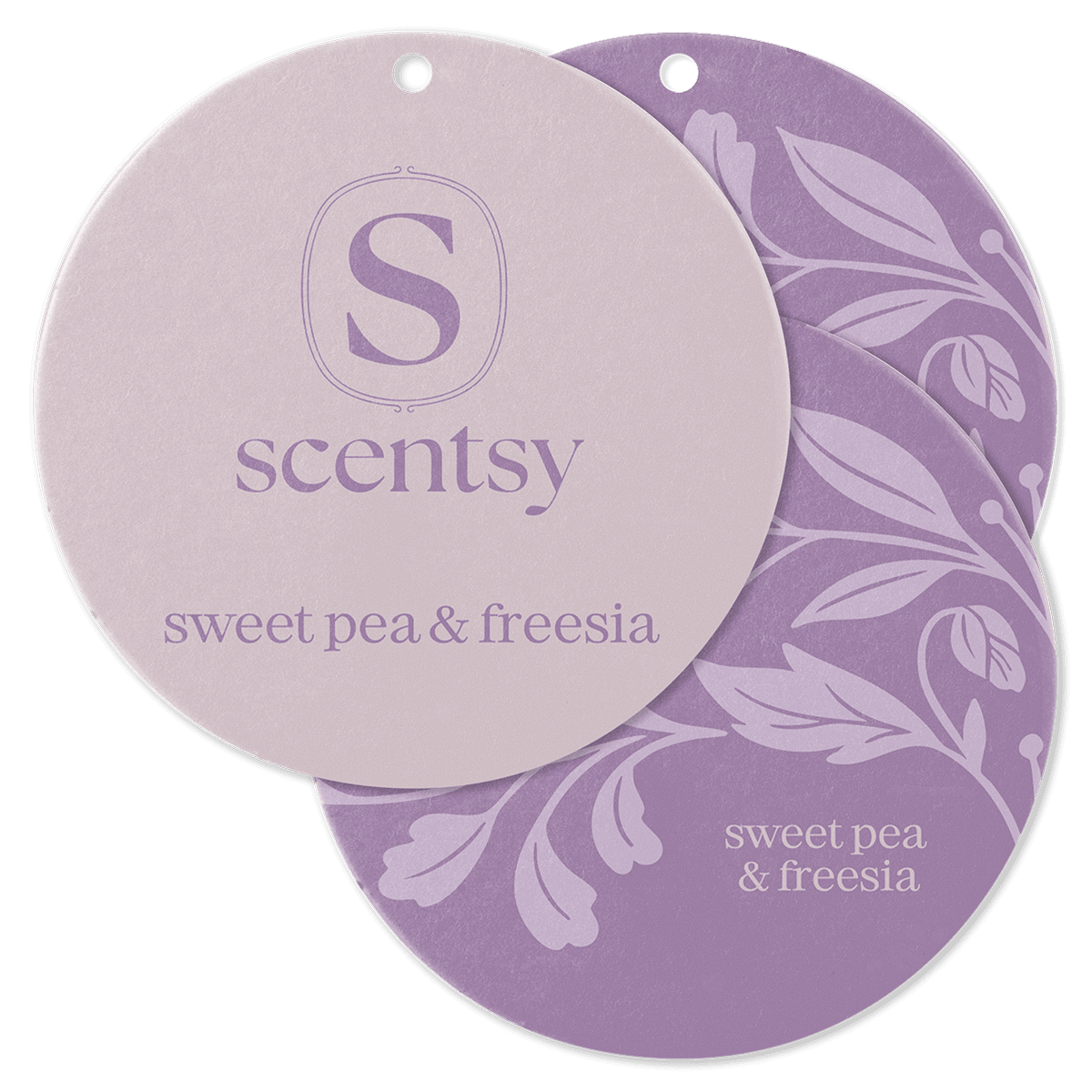 Sweet Pea and Freesia Scent Circle