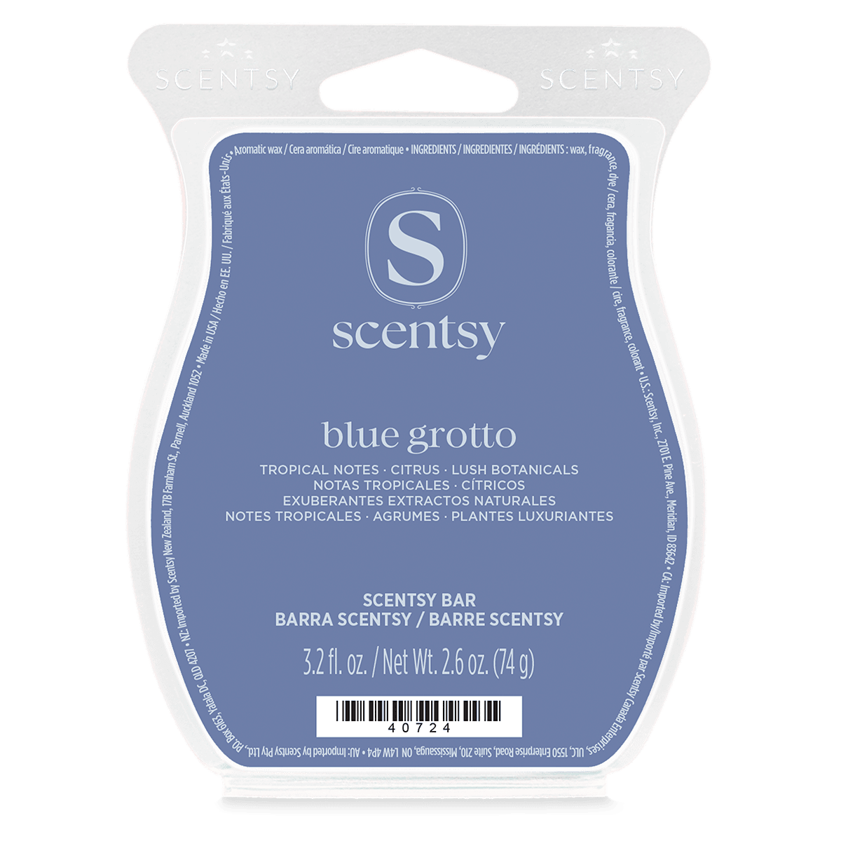Blue Grotto Scentsy Bar