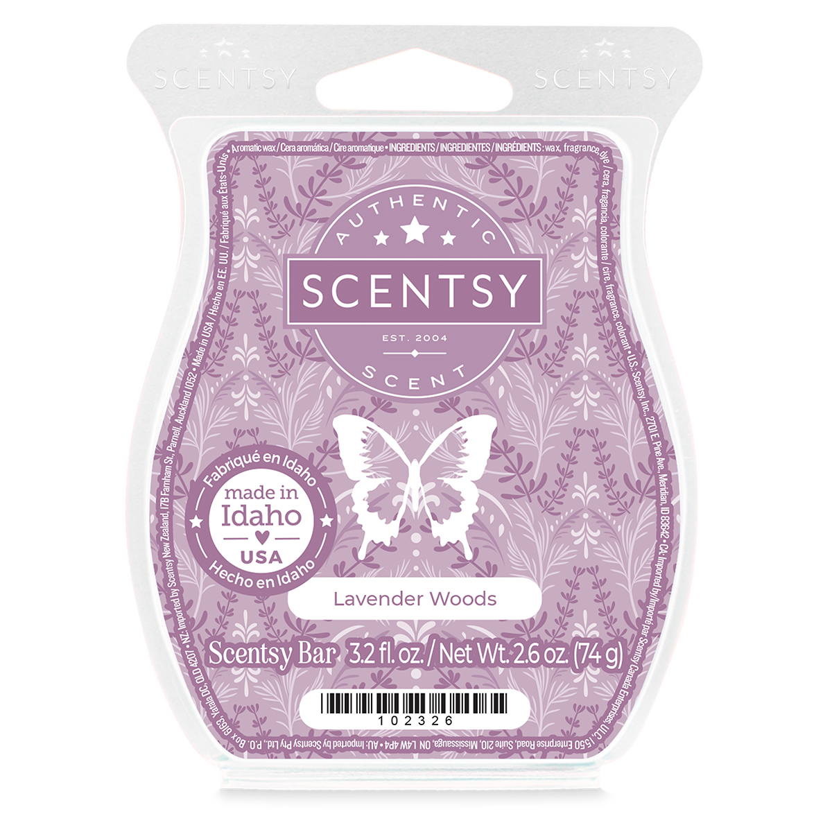 Lavender Woods Scentsy Bar