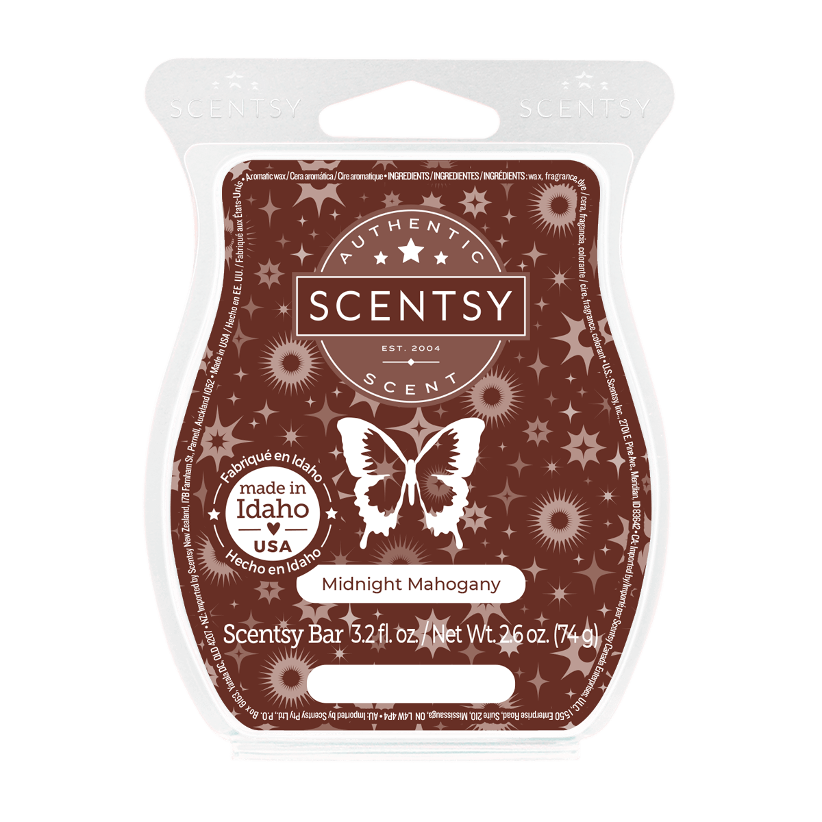 Midnight Mahogany Scentsy Bar