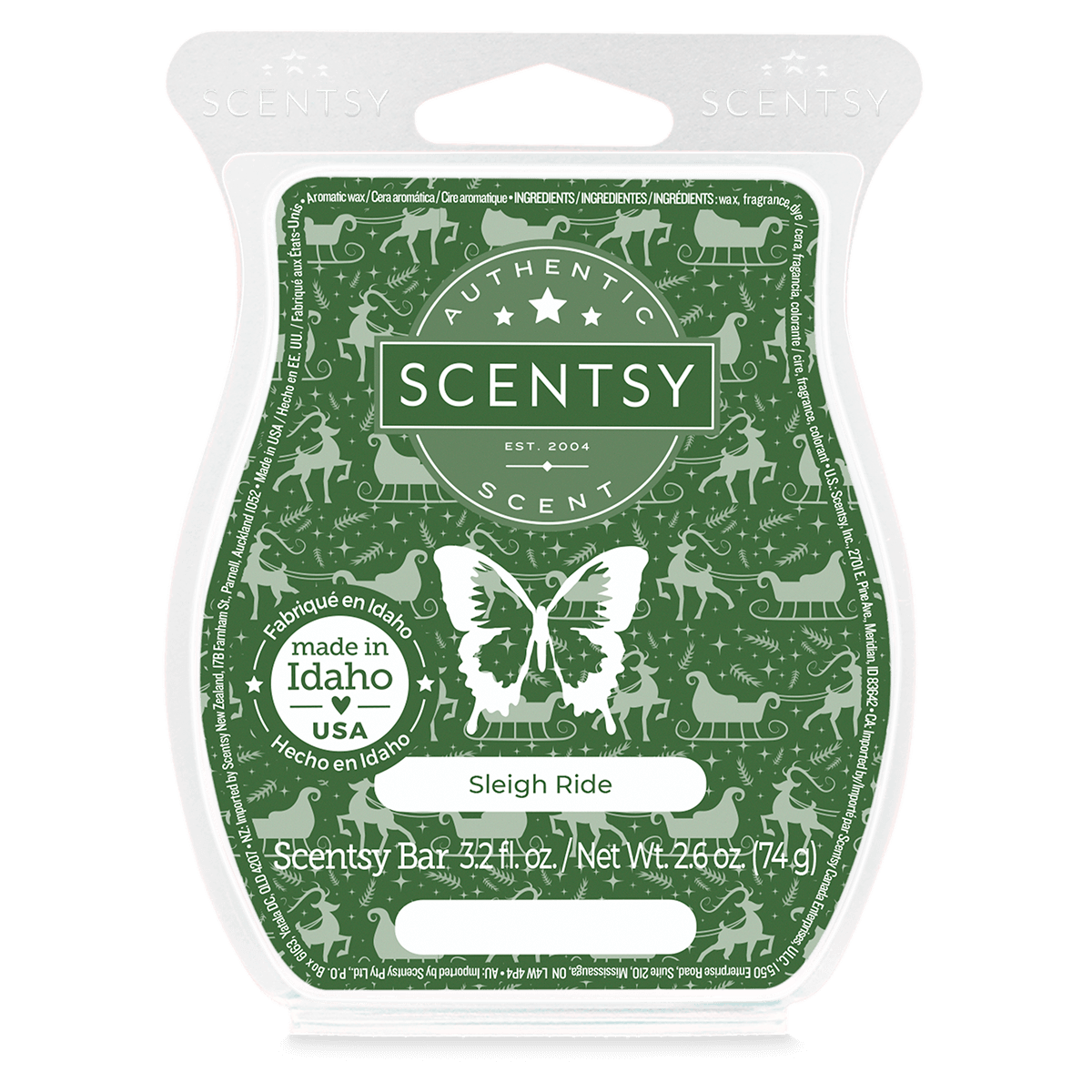 Sleigh Ride Scentsy Bar