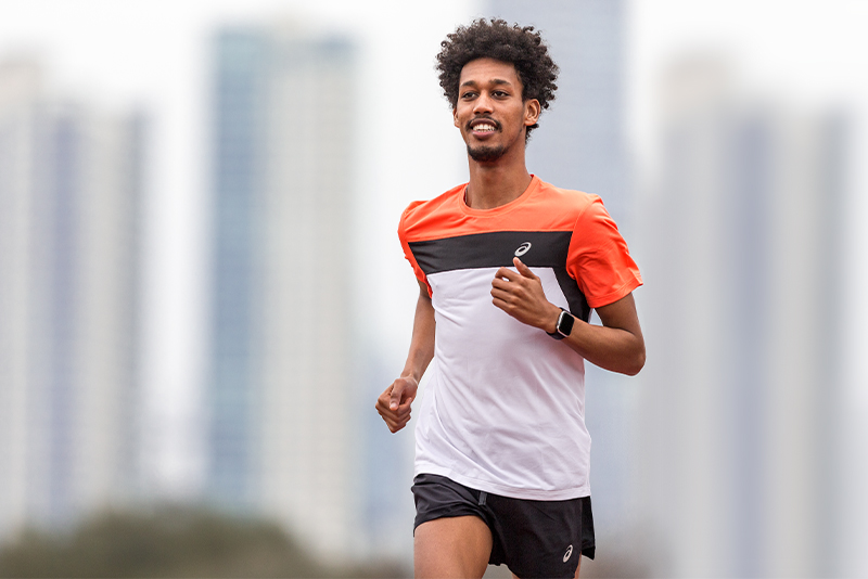 Man running