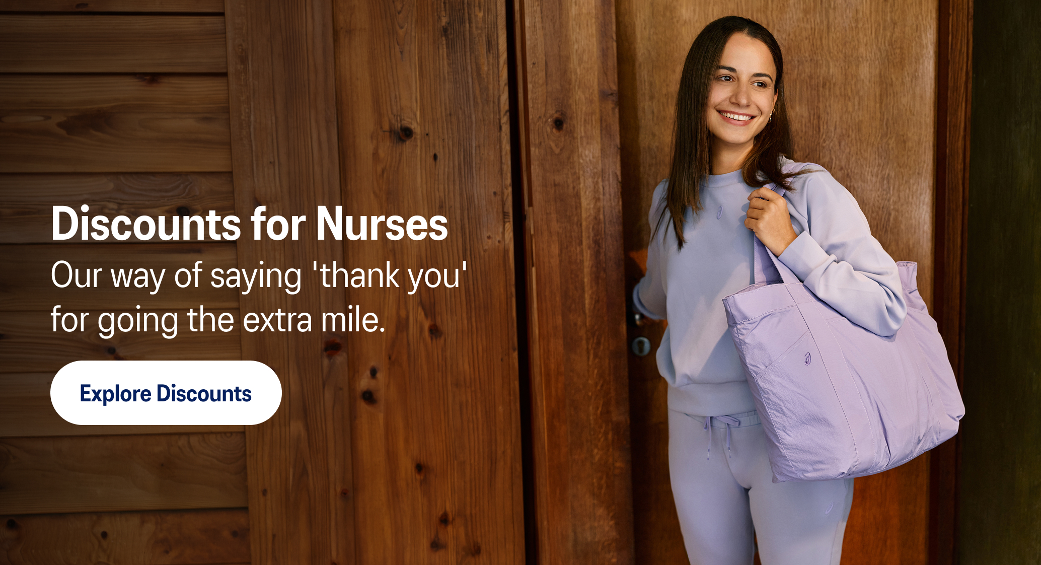 ASICS Nurse's Day Discount Learn More