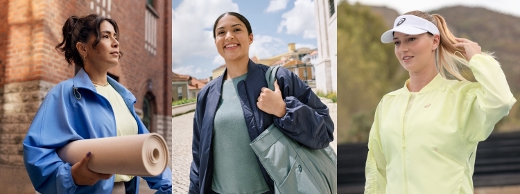 ASICS Shop Post Run Category.