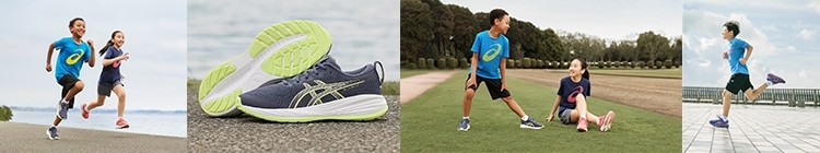 ASICS Tall to small shoes for the family